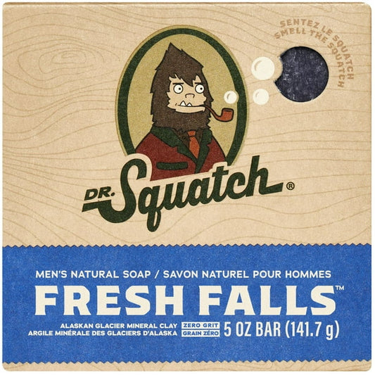 Dr. Squatch Natural Bar Soap Fresh Falls